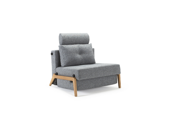 Schlafsessel Cubed 90 Chair, Eiche Beine