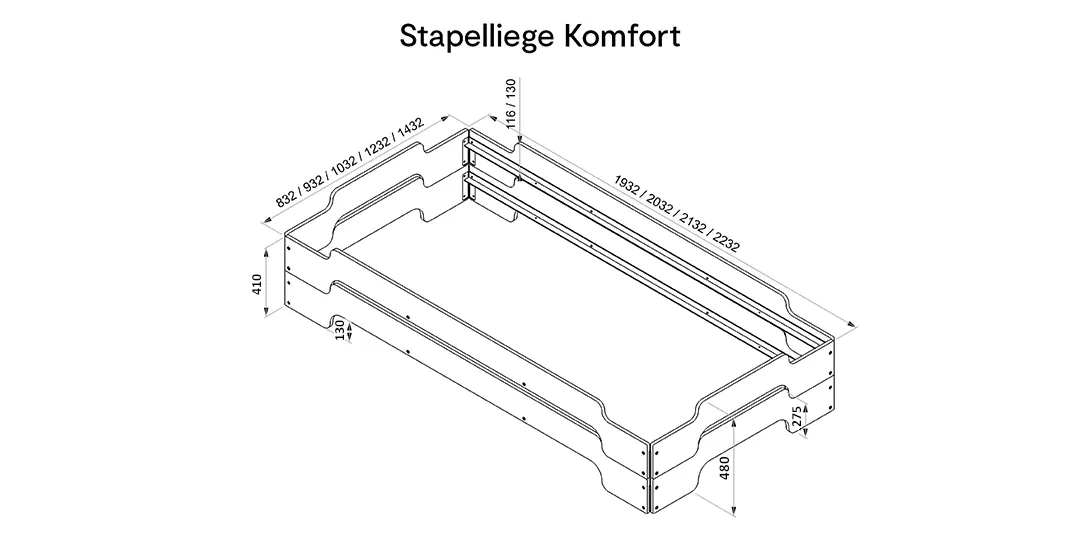 STAPELLIEGE (Rolf Heide)