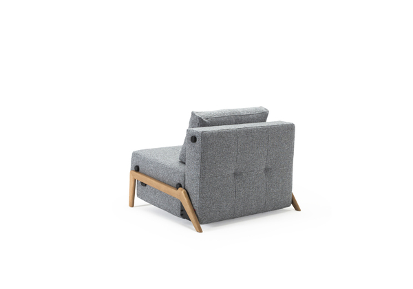 Schlafsessel Cubed 90 Chair, Eiche Beine